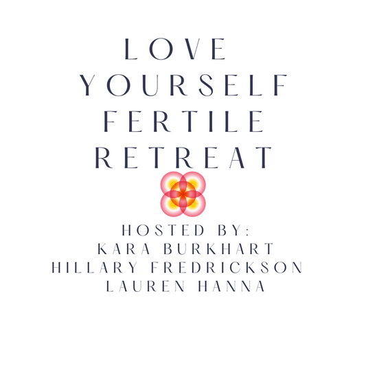 Personalized Love Yourself Fertile Retreat