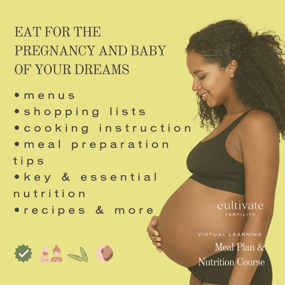 Fertility Meal Plan and Nutrition Course